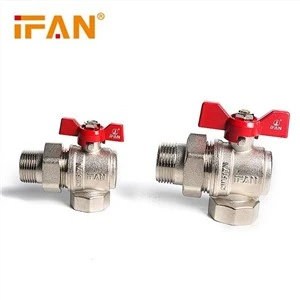 Brass Corner Union Valve